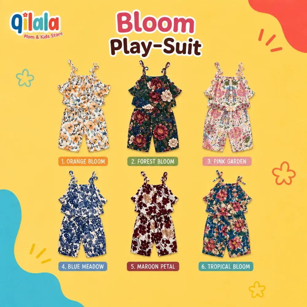 PO Bloom Playsuit