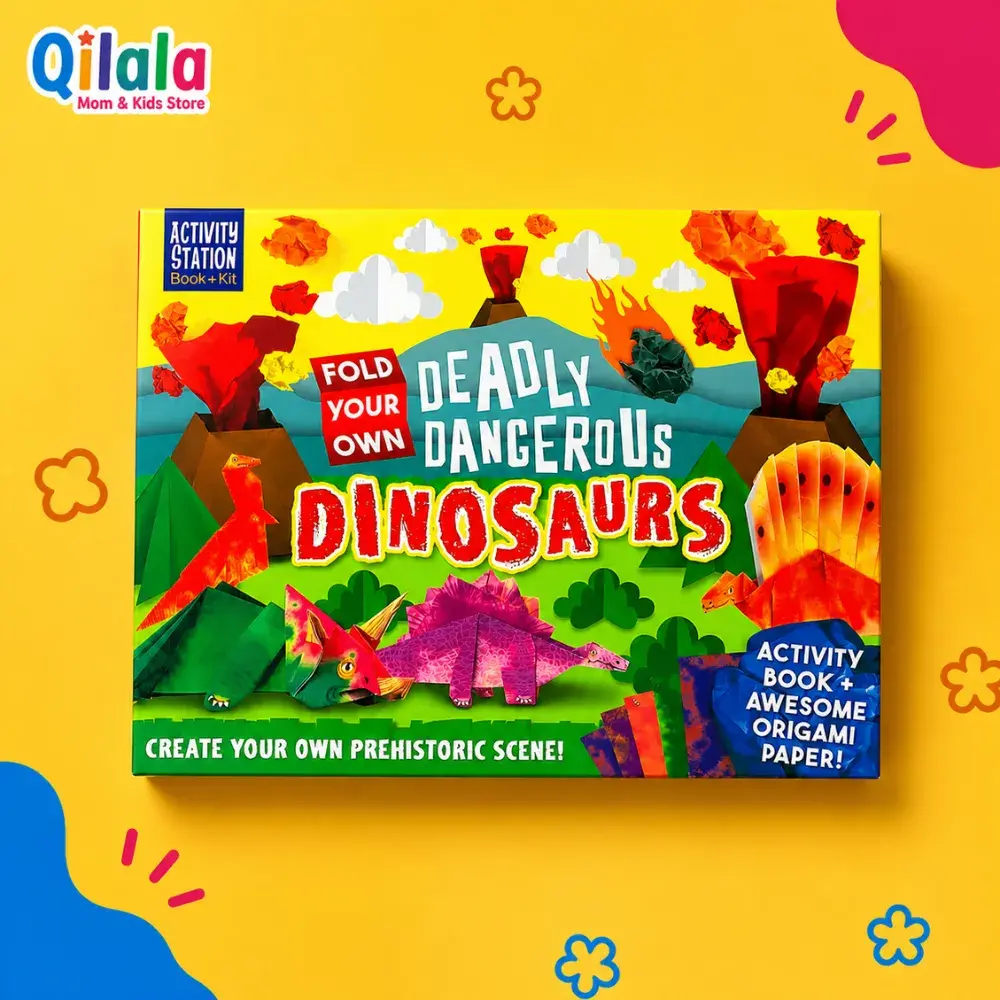 Fold Your Own Deadly Dangerous Dinosaurs