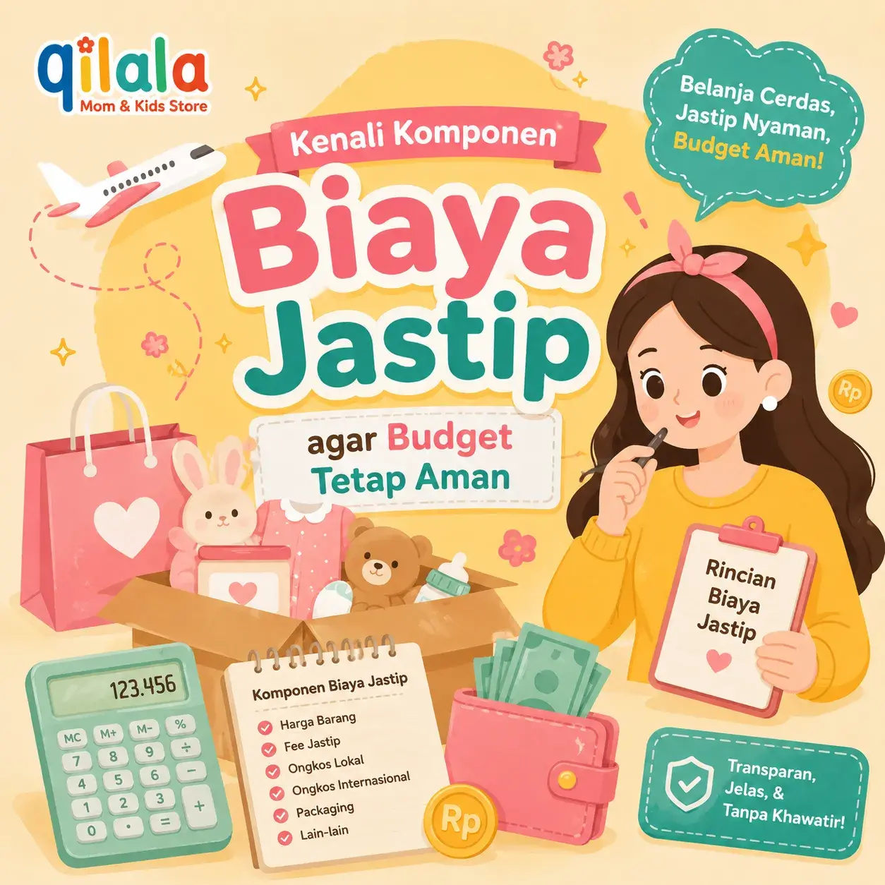 Komponen Biaya Jastip